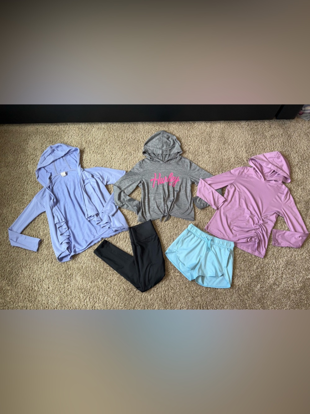 Girls 5-Piece Activewear Bundle